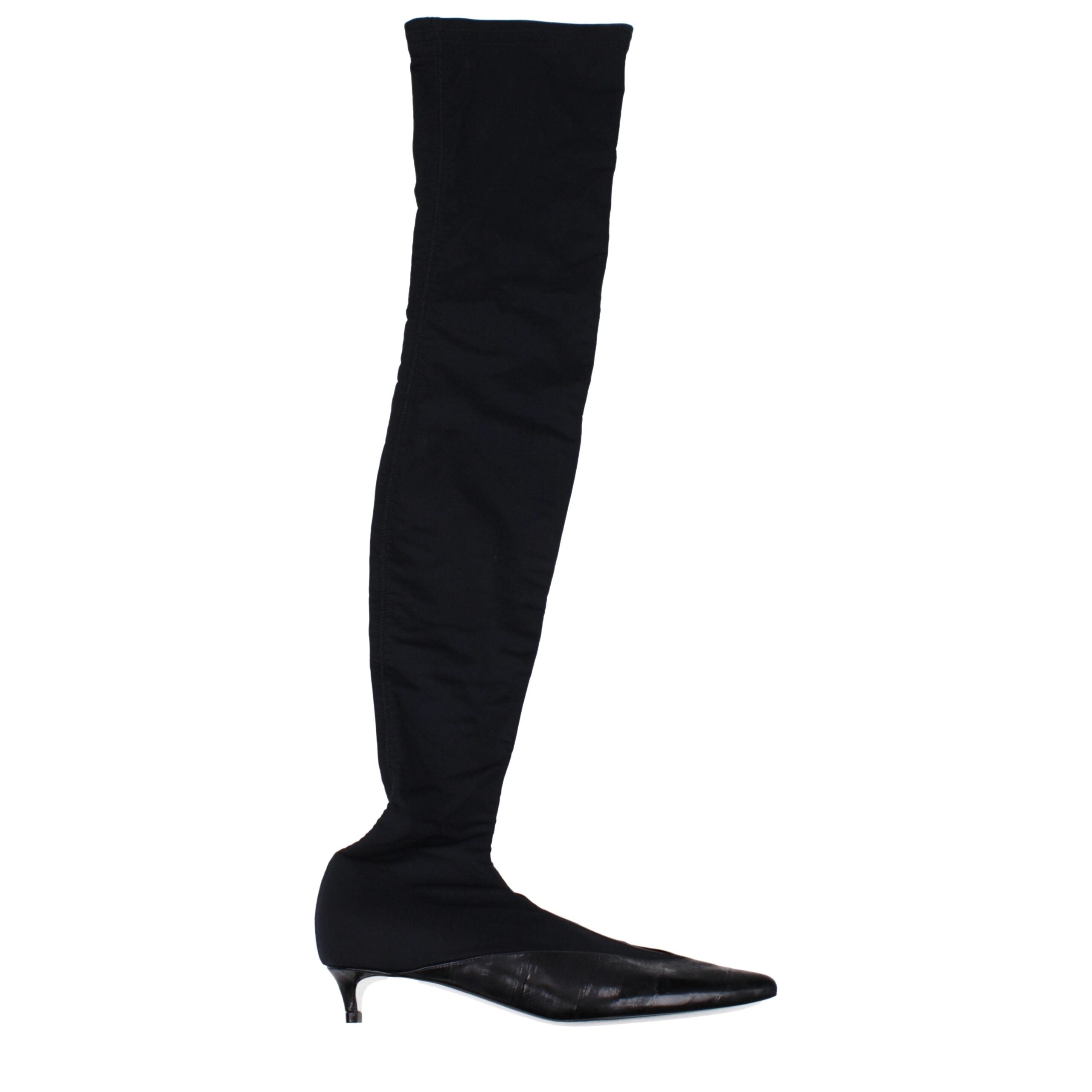 Robe au-dessus du genou en tissu noir Givenchy