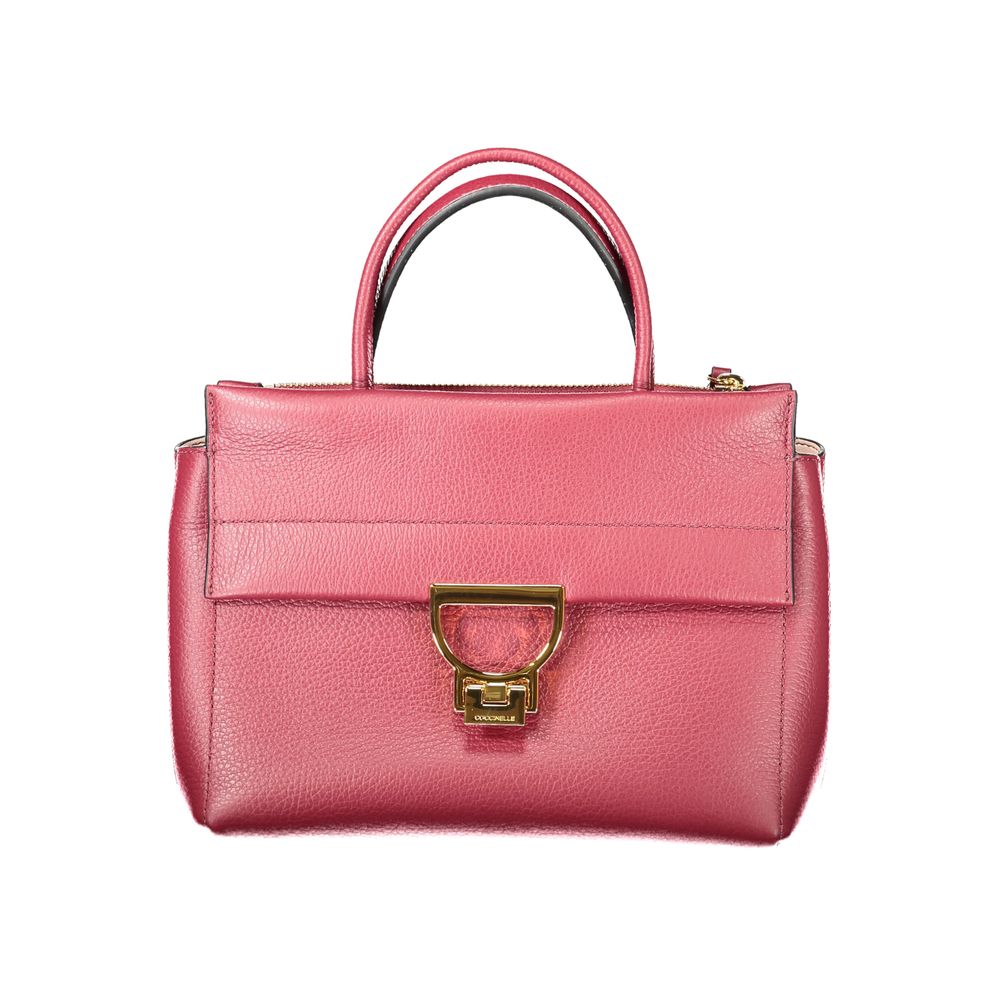 Sac à main pour femme en cuir violet Coccinelle