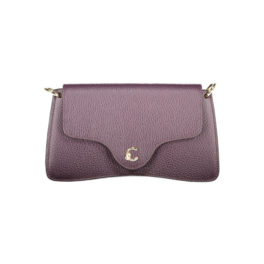 Sac à main pour femme en cuir violet Coccinelle