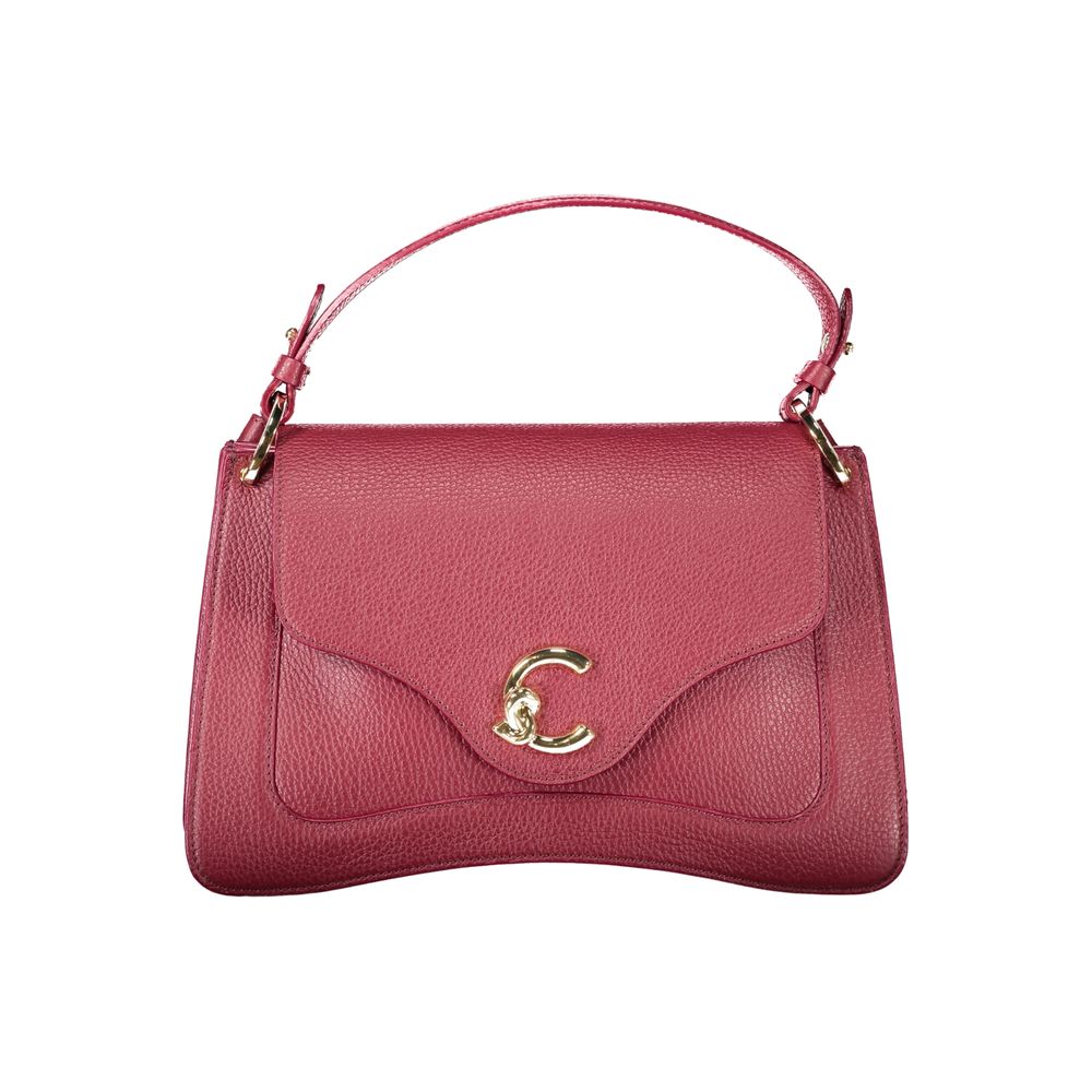 Sac à main pour femme en cuir violet Coccinelle