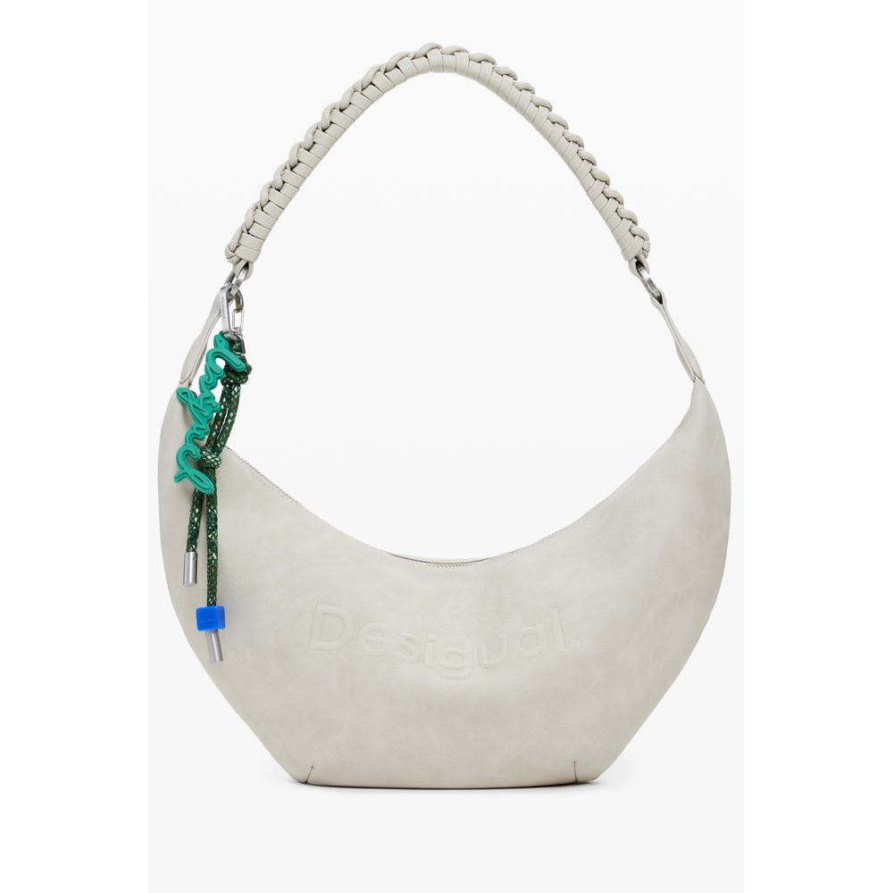 Sac à main Desigual beige en polyéthylène pour femme