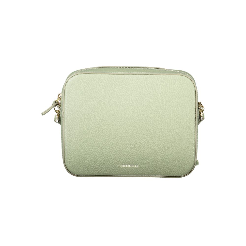 Sac à main Coccinelle en cuir vert pour femme
