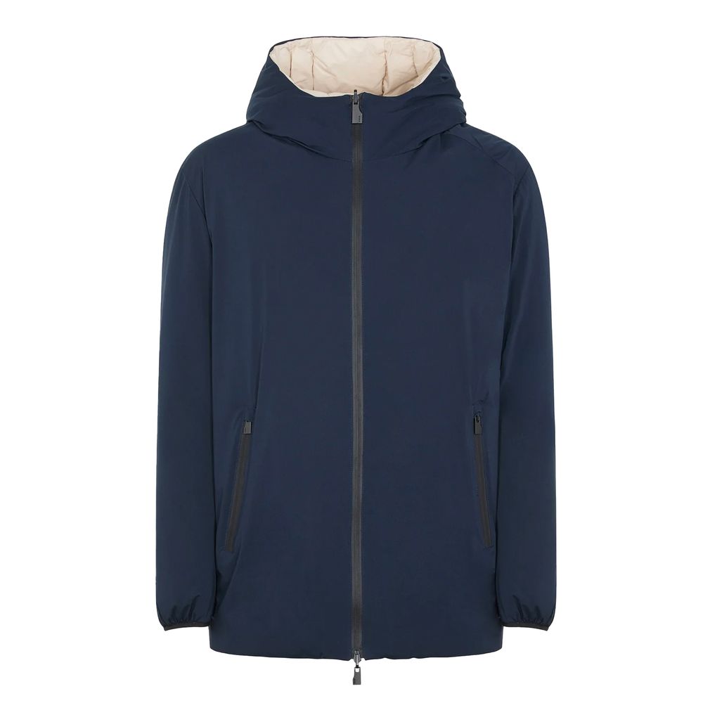 Veste réversible en polyester bleu Suns pour homme