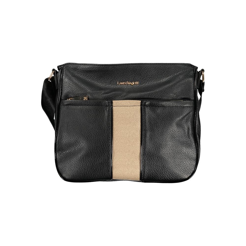 Laura Biagiotti Black PVC Women Handbag
