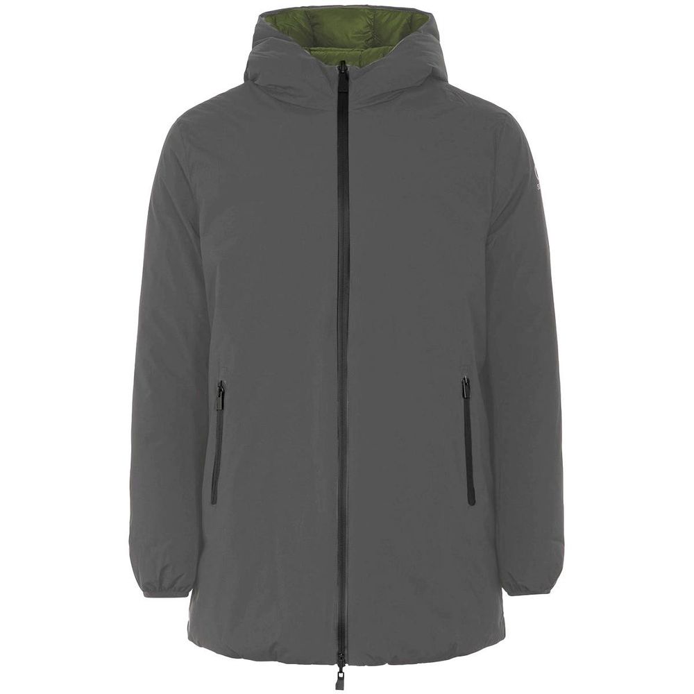 Vestes et manteaux en polyester gris Suns