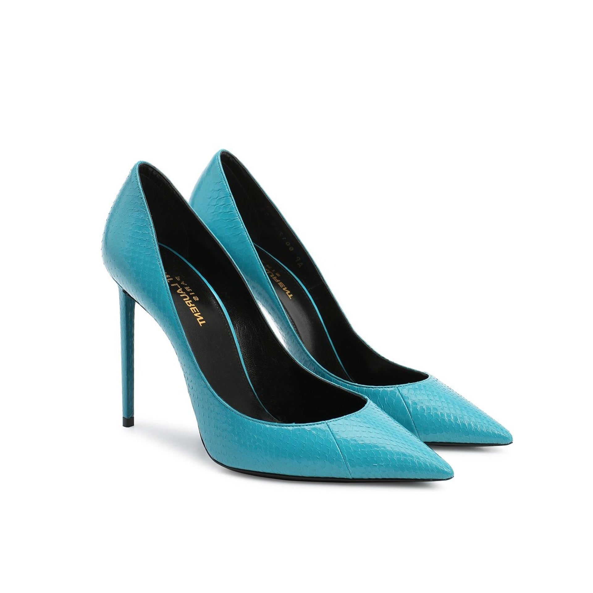 Saint Laurent Zoe 105 Leather Pumps - WOMEN SHOES - SAINT LAURENT - Tluxy New