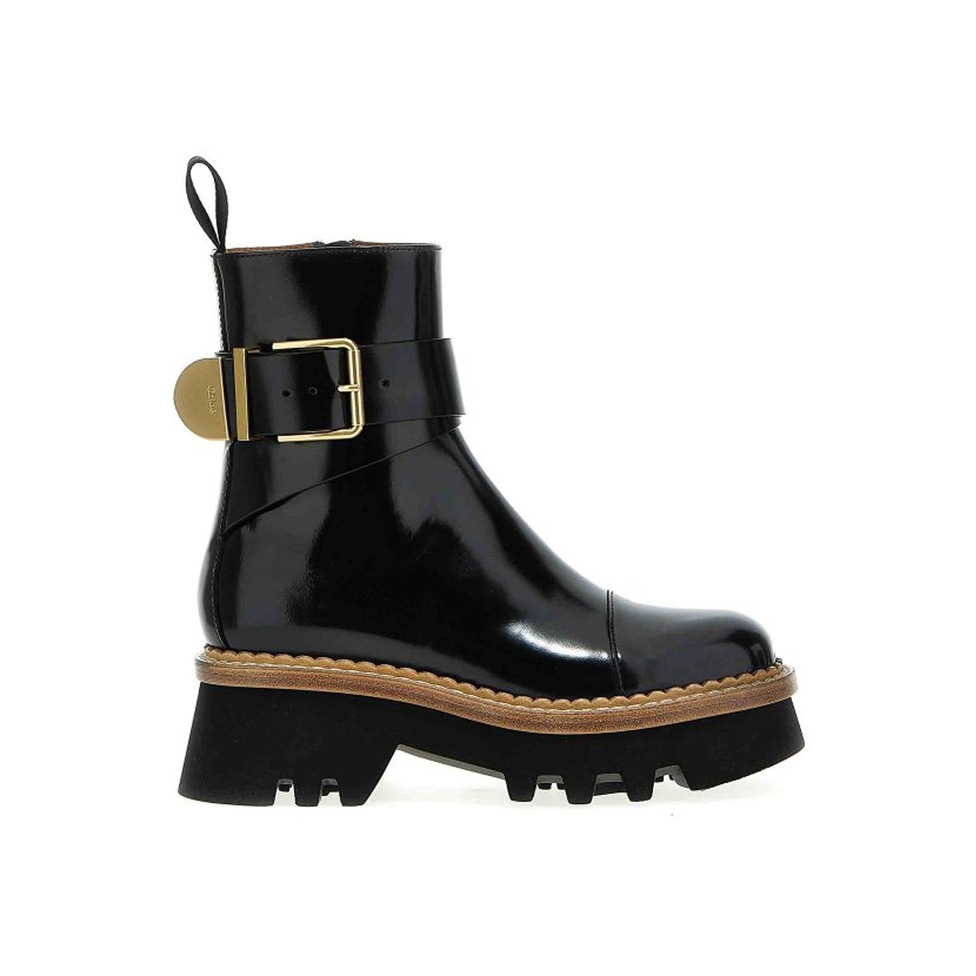 Bottes en cuir Chloé Owena