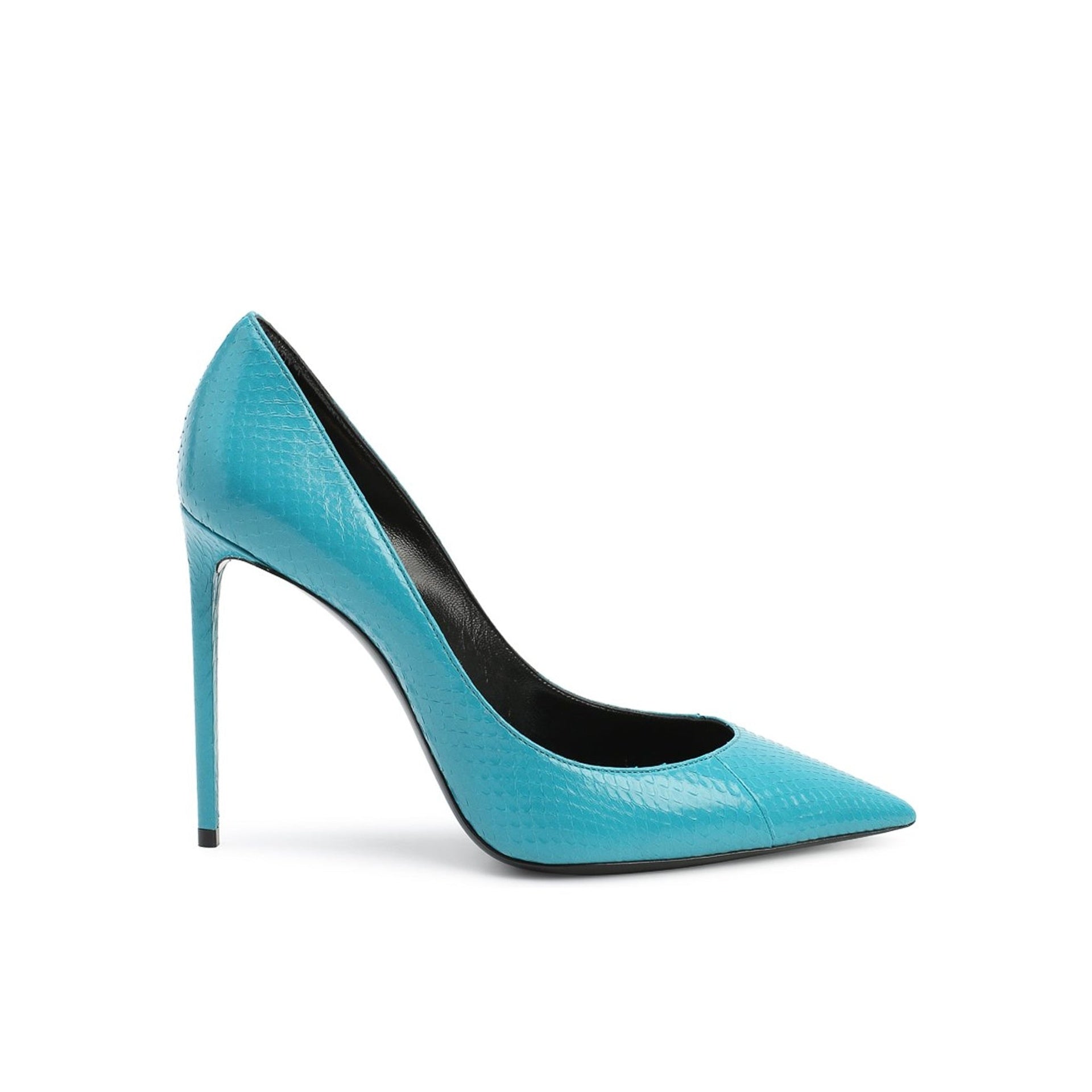 Saint Laurent Zoe 105 Leather Pumps - WOMEN SHOES - SAINT LAURENT - Tluxy New
