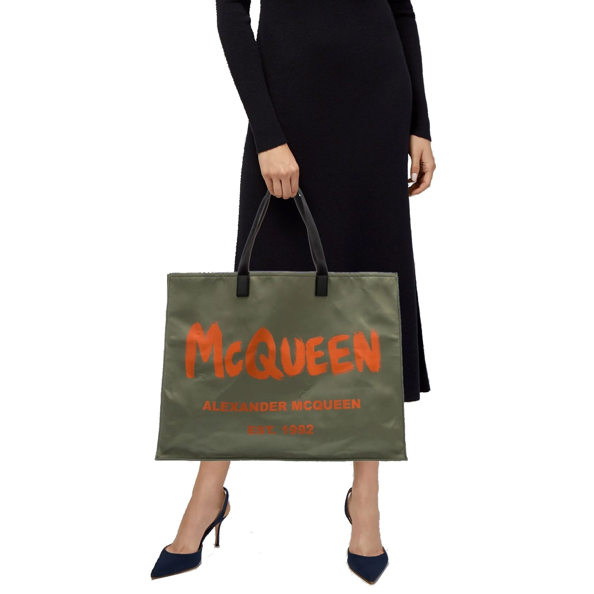 Alexander McQueen Logo Tote Bag - WOMEN BAGS - ALEXANDER MCQUEEN - Tluxy New