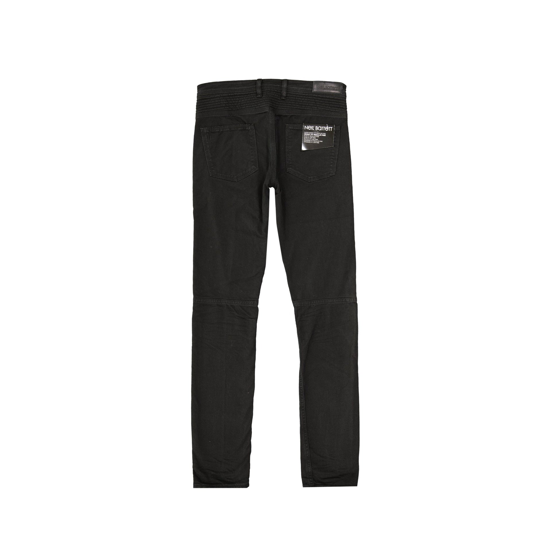 Neil Barrett Cotton Denim Jeans - MEN CLOTHING - NEIL BARRETT - Tluxy New