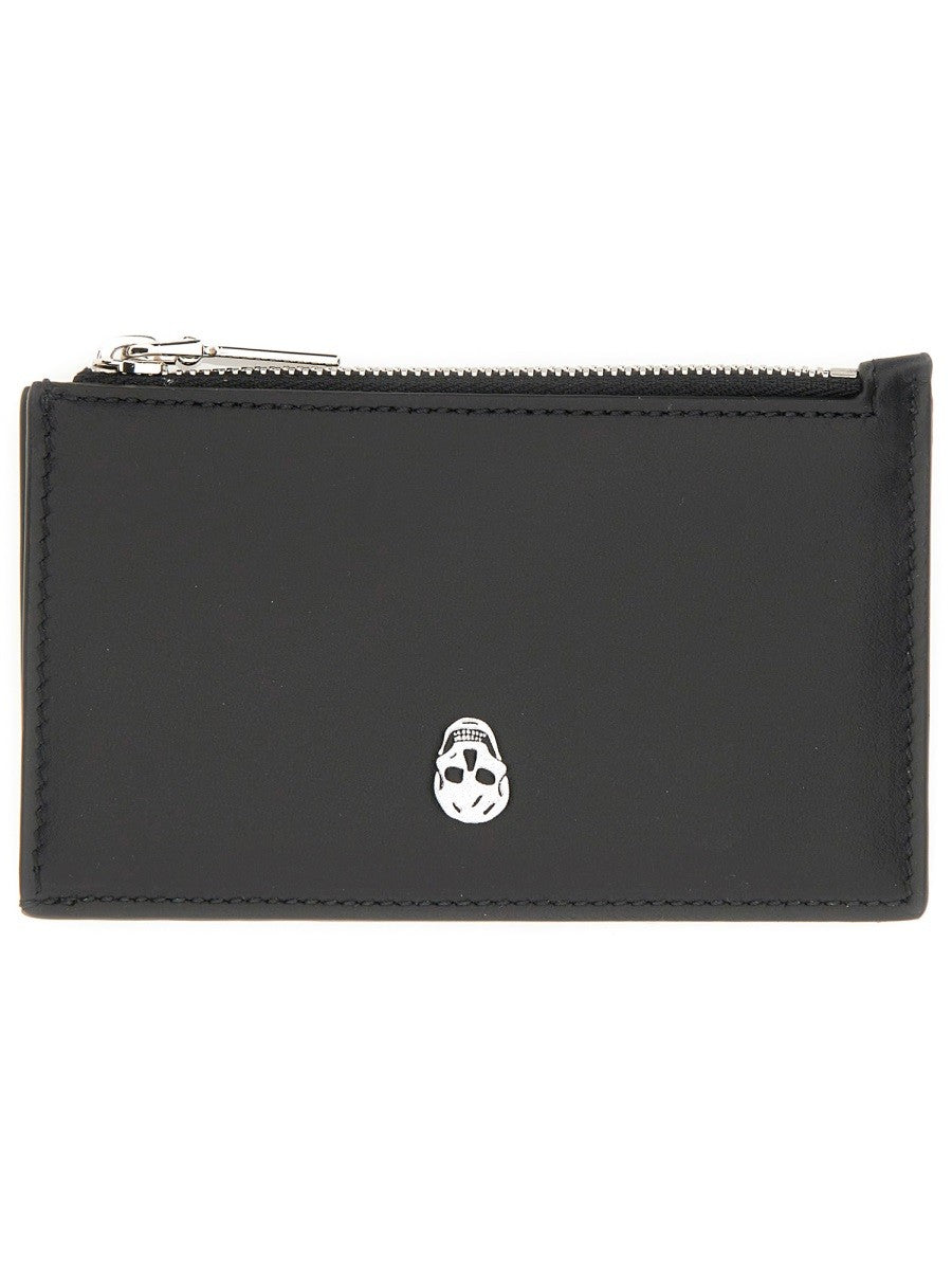 Alexander Mcqueen CARD HOLDER "SKULL"