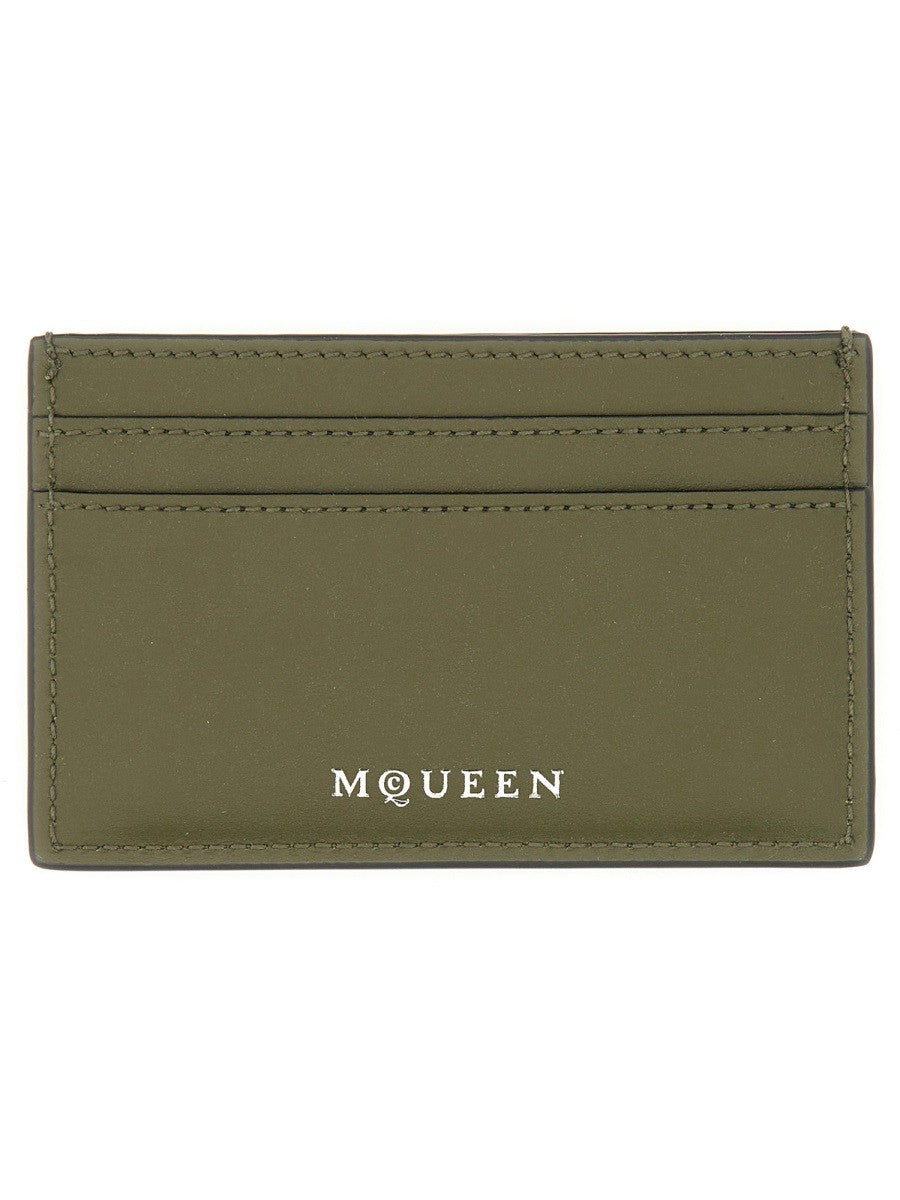 Alexander Mcqueen CARD HOLDER "SKULL"
