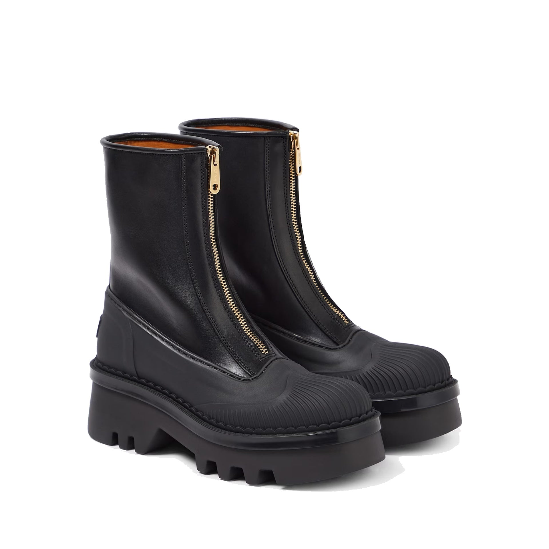 Bottes en cuir Chloé Raina