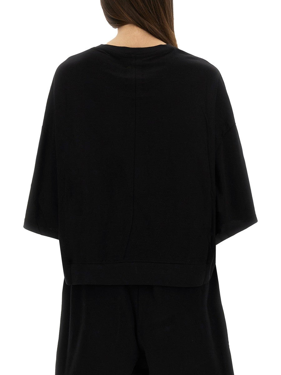 CHAMPION X RICK OWENS CROPPED "TOMMY T" T-SHIRT