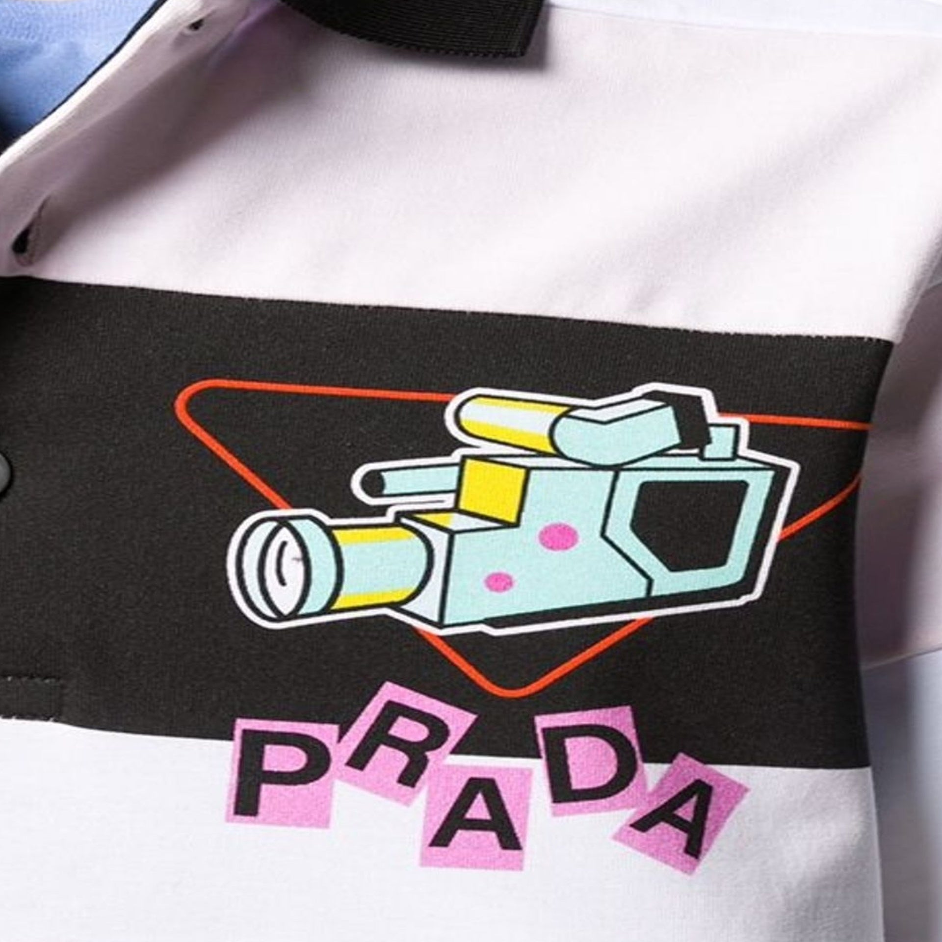 Prada Striped Polos