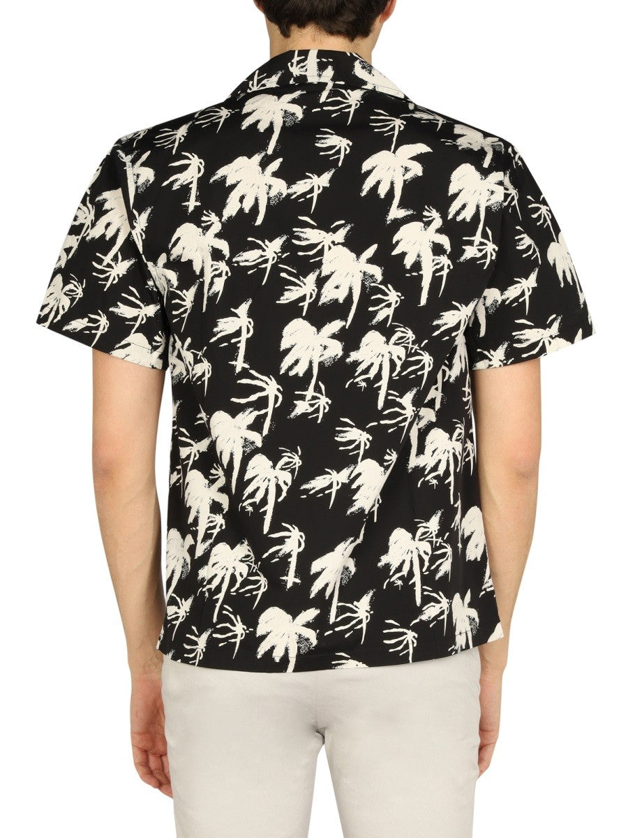 DEPARTMENT FIVE HAWAIIAN LOGO PRINT SHIRT