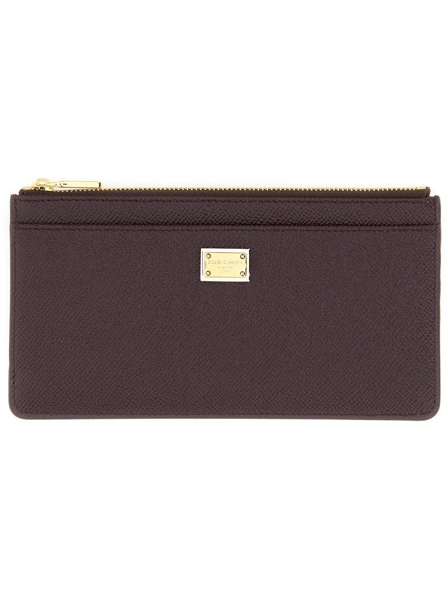Dolce & Gabbana LARGE CARD HOLDER "NAMEPLATE"