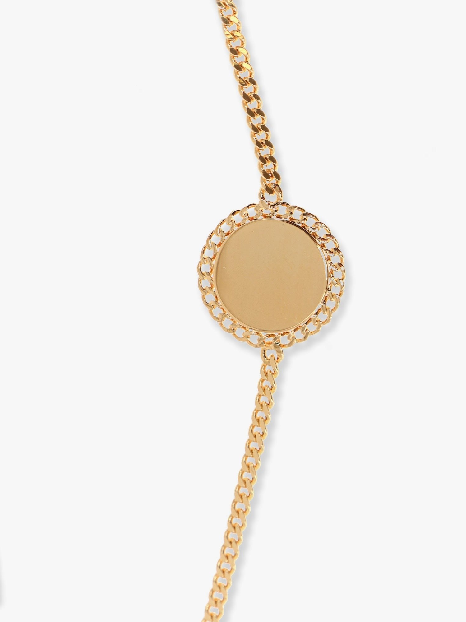 Celine Medaille sautoir metal necklace
