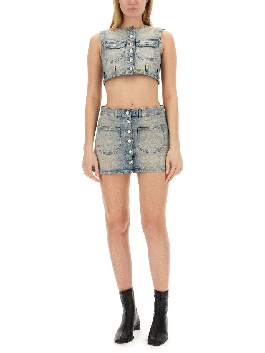COURREGES MINI SKIRT