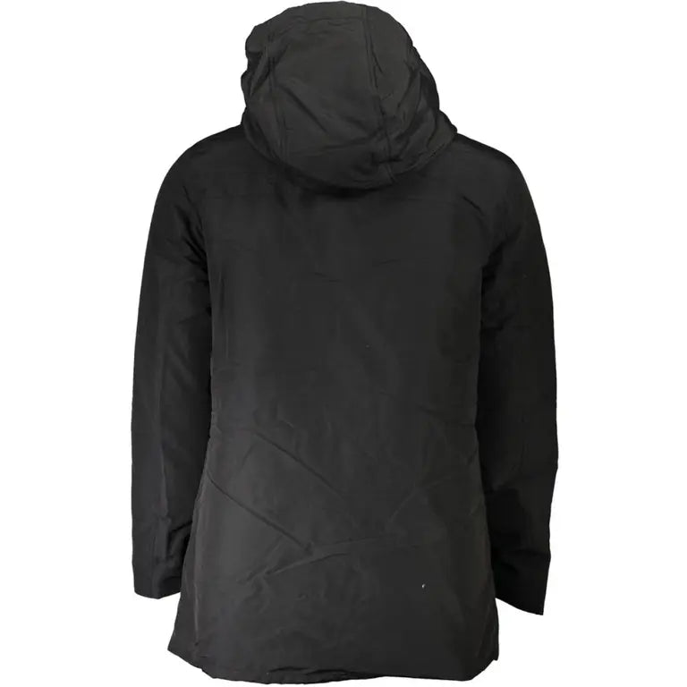 Woolrich Black Zip and Button Jacket