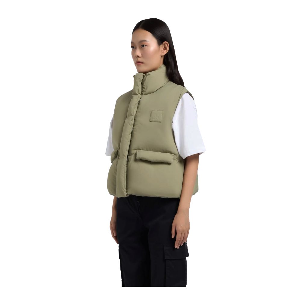 Stylish women's designer vests showcased in a modern design with functional pockets