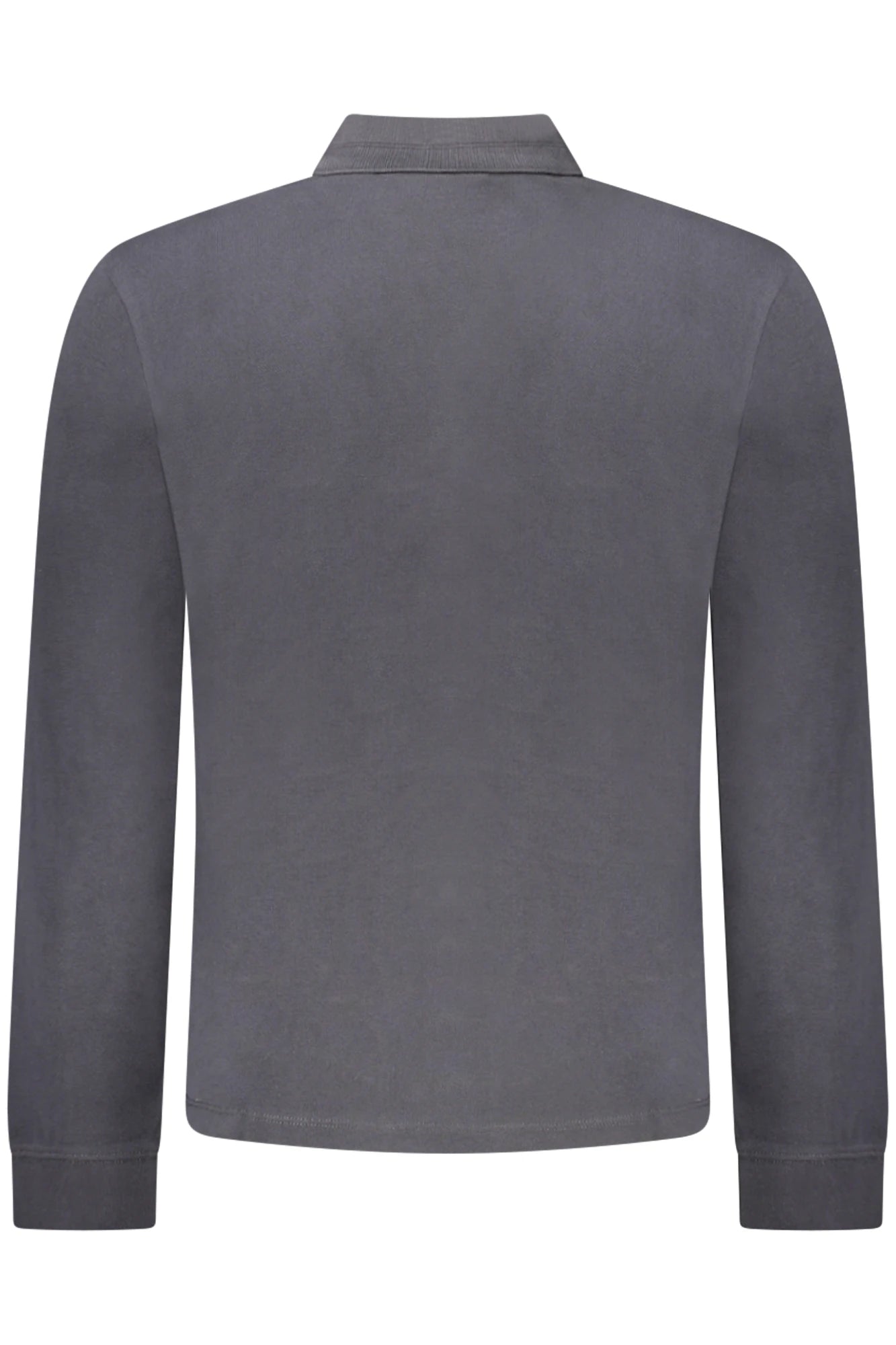 NAPAPIJRI MEN&#39;S LONG-SLEEVED POLO SHIRT BLACK