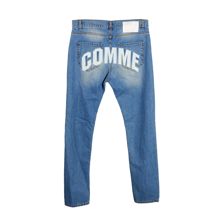 Comme Des Fuckdown Jeans Denim Blue Man