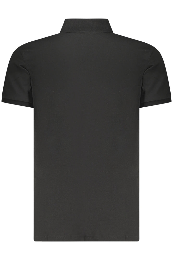 CALVIN KLEIN MEN&#39;S SHORT-SLEEVE POLO SHIRT BLACK