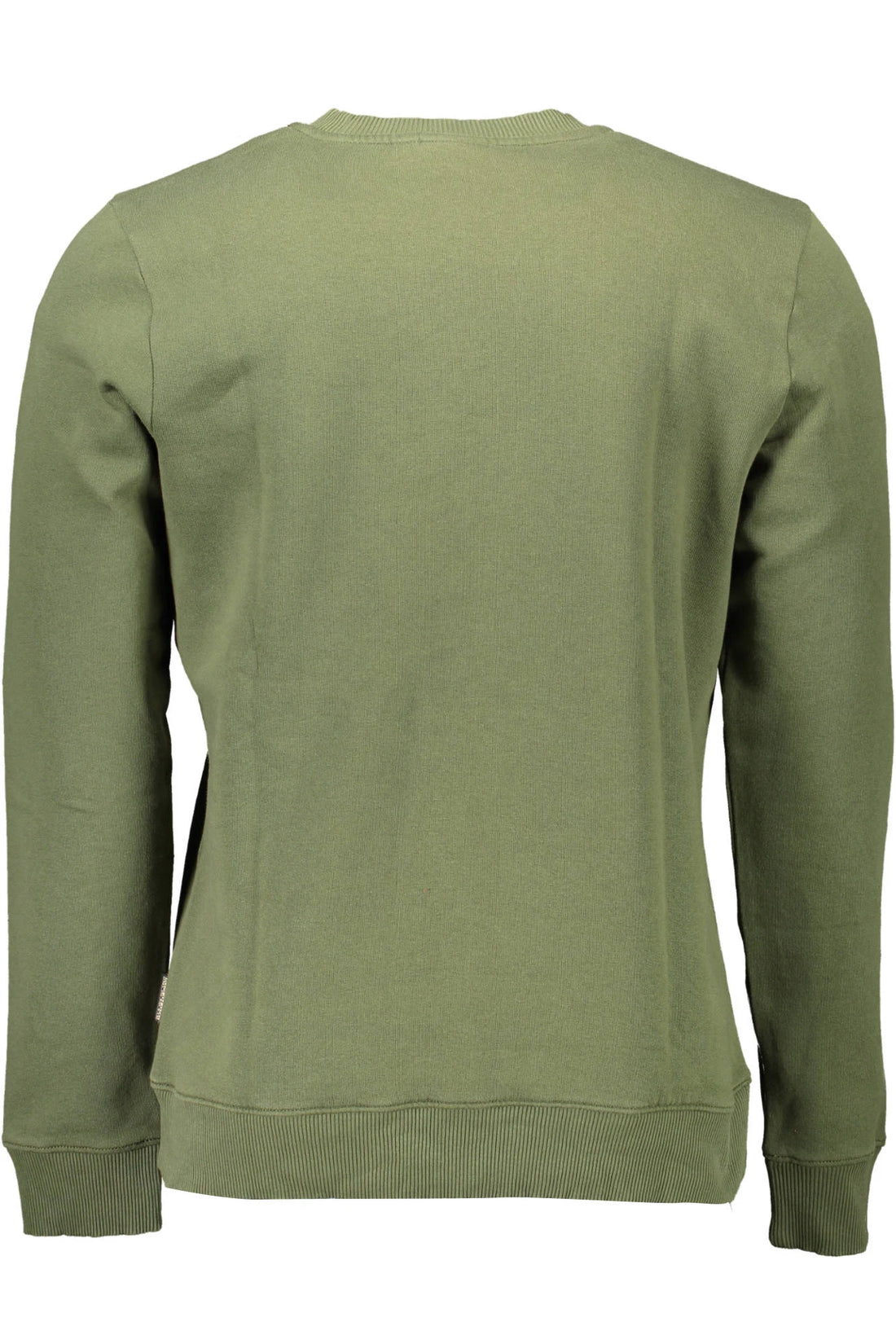 NAPAPIJRI GREEN MEN&#39;S ZIPLESS SWEATSHIRT
