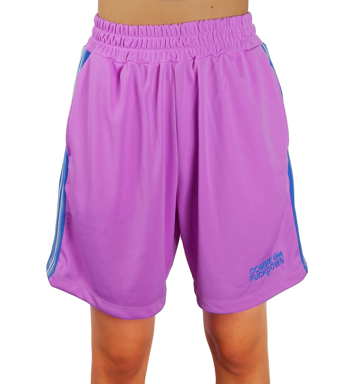 Comme Des Fuckdown shorts Lilac Woman