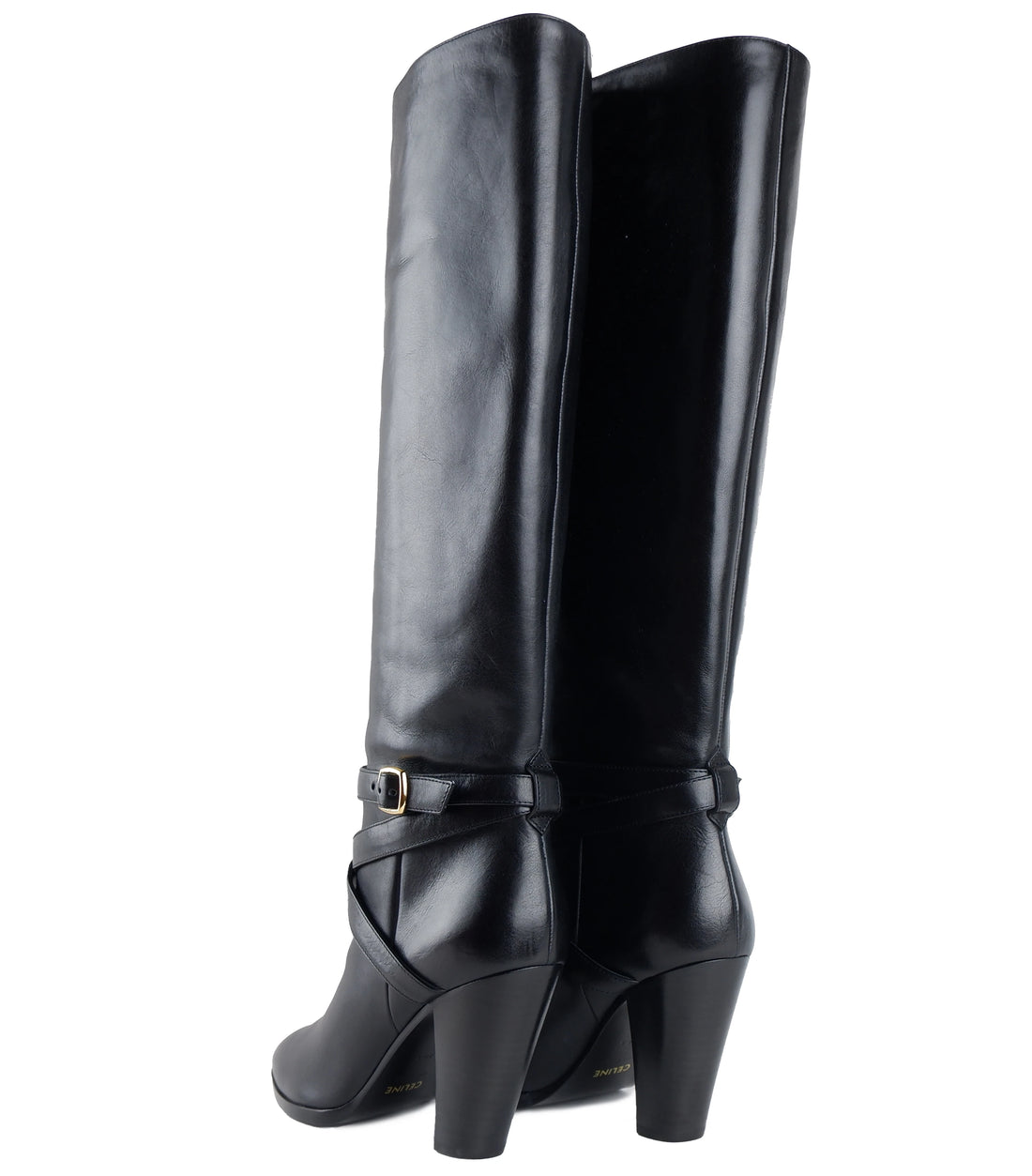 Celine Ankle Boots Black Woman