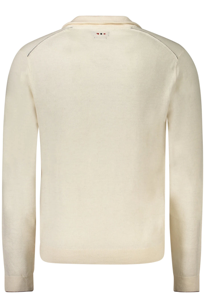 NAPAPIJRI MEN&#39;S WHITE SWEATER