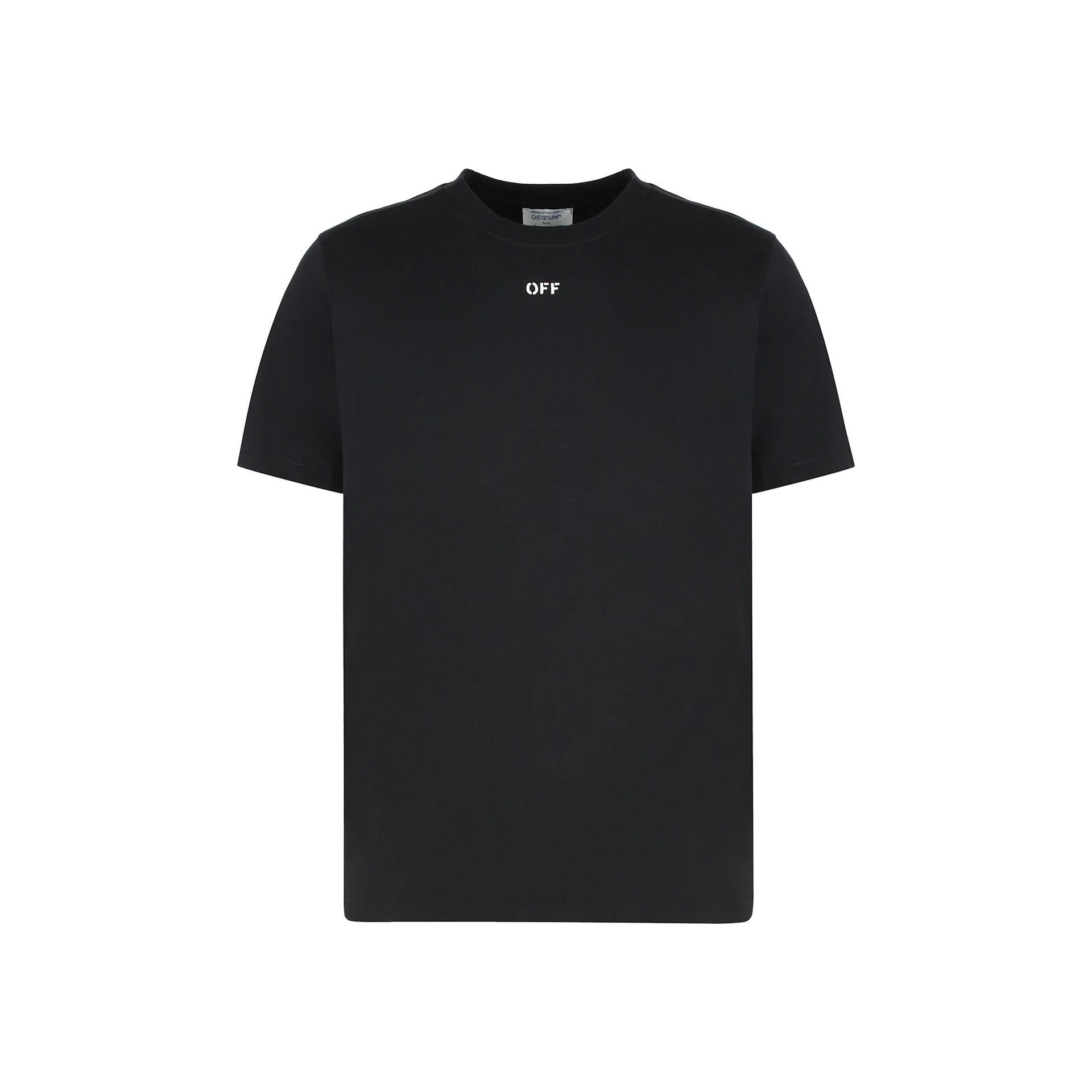 Off-White Cotton Crew-neck T-shirt