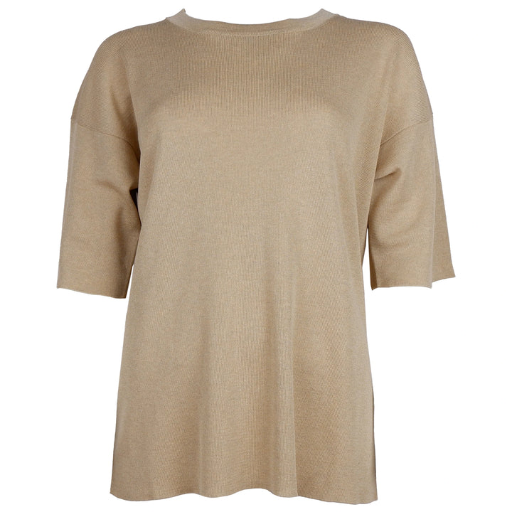 Alpha Studio Sweaters Beige Woman
