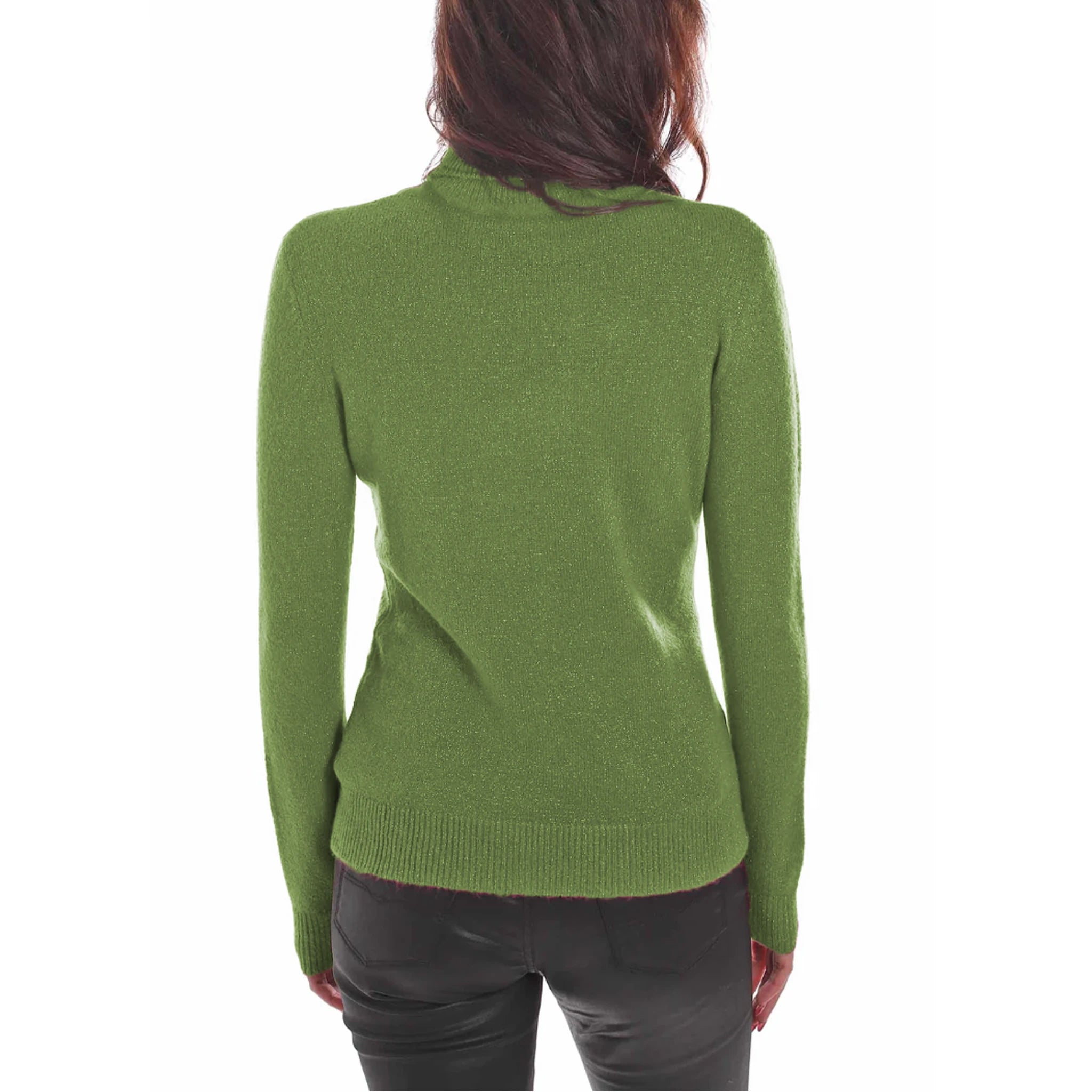 Yes Zee Sweaters Green Woman