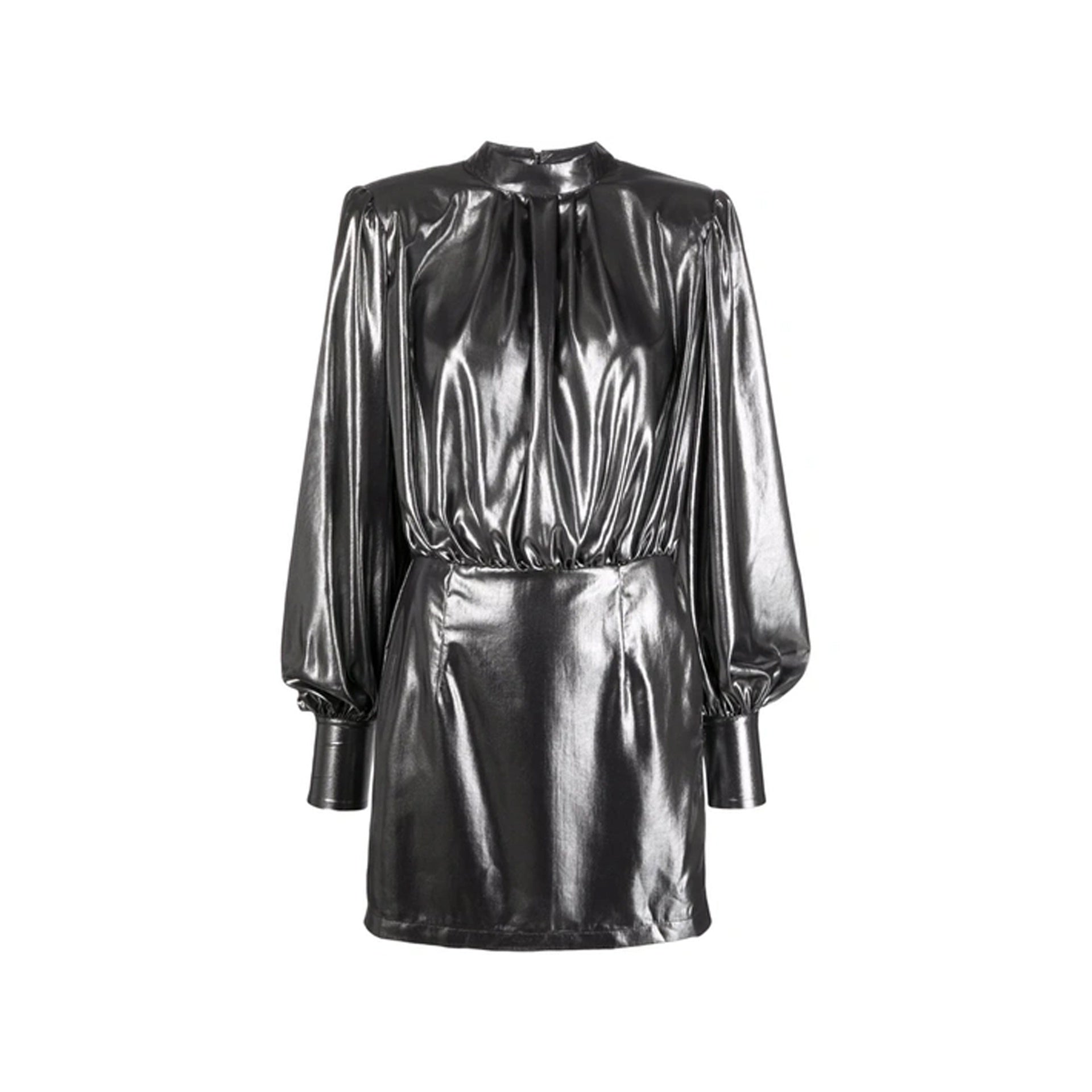Blanca Vita Abelia Laminated Mini Dress – Siebentaschen