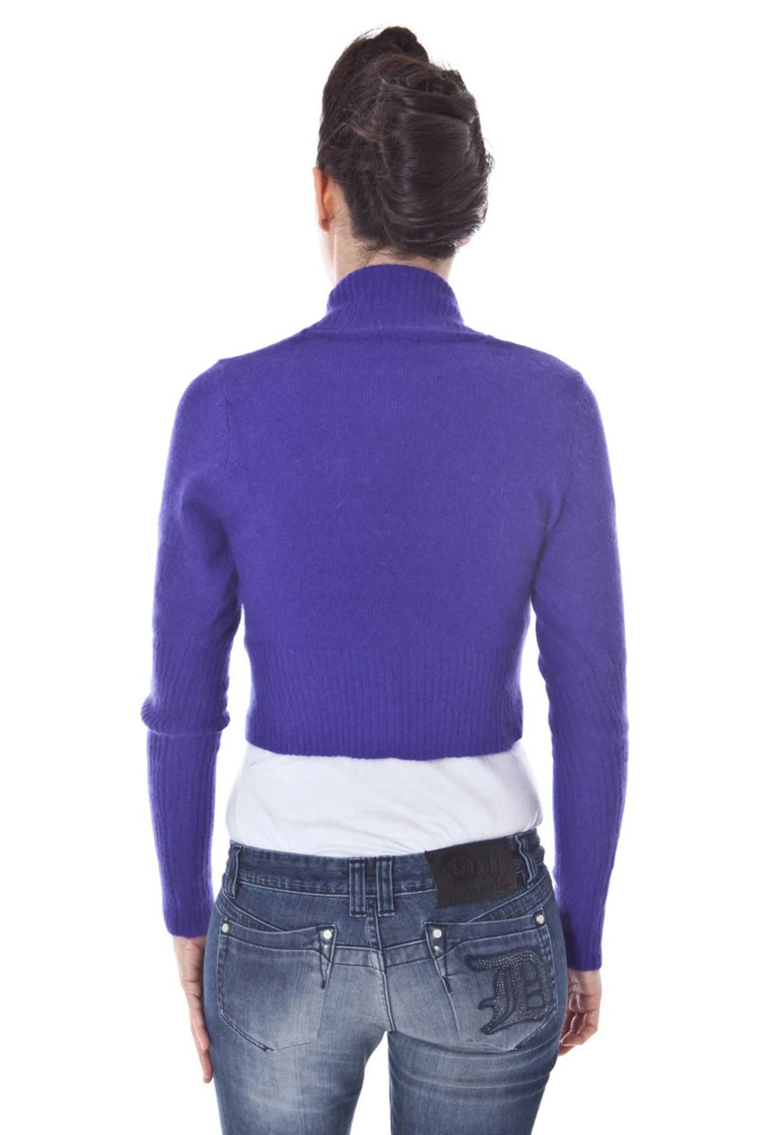 DATCH SHRUG LONG SLEEVES PURPLE WOMAN
