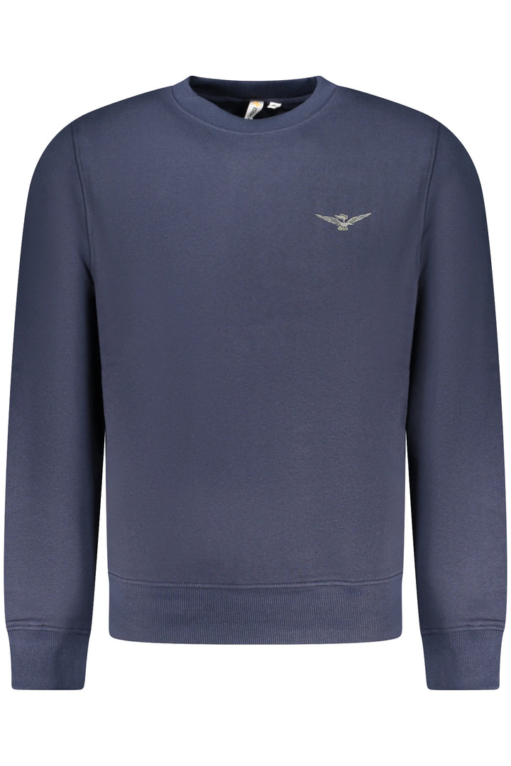 MILITARY ACADEMY MEN&#39;S BLUE ZIP-UP SWEATSHIRT