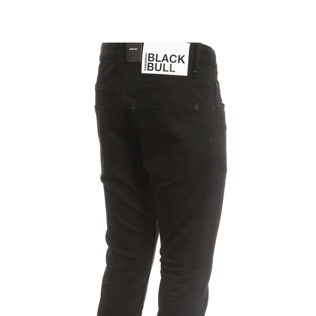 Dsquared2 Black Bull Skater Jeans - MEN CLOTHING - DSQUARED2 - Tluxy New