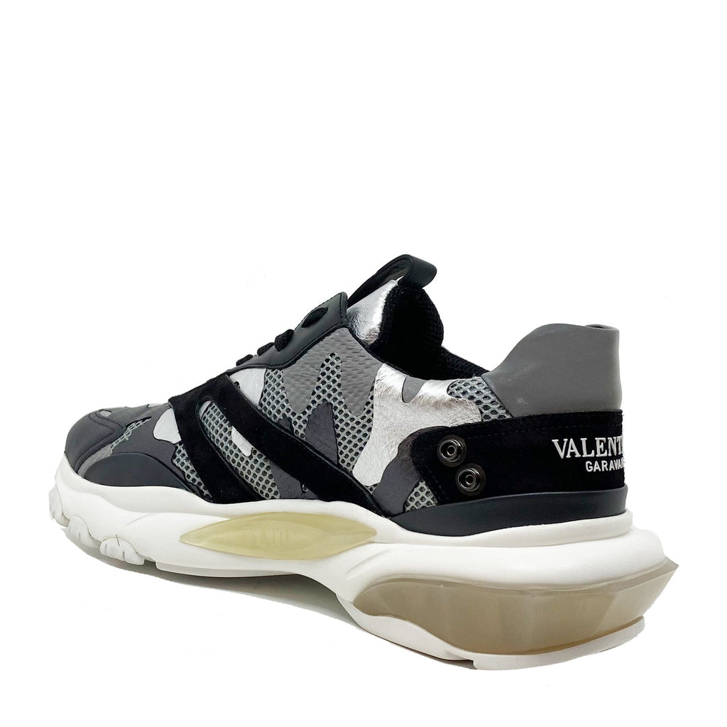Valentino Bounce Leather Sneakers