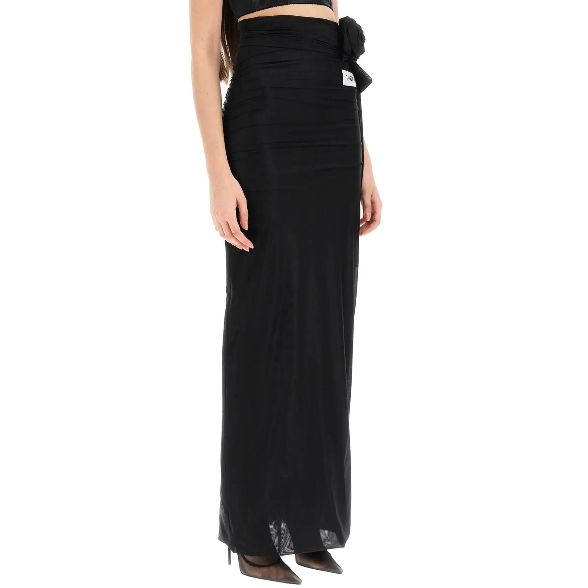 Dolce&Gabbana Jersey Stretch Maxi Skirt