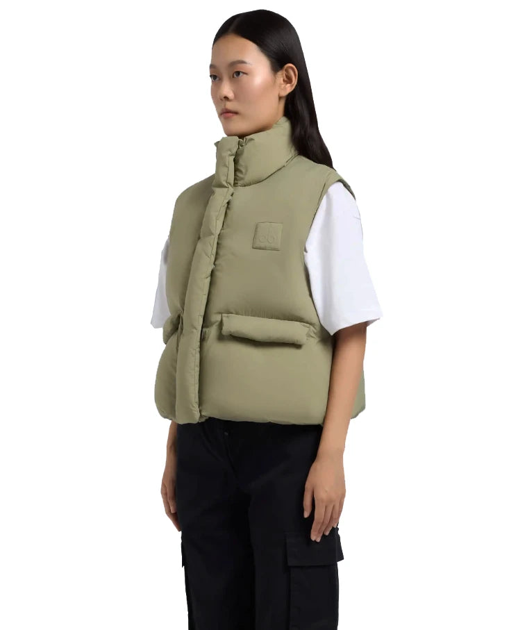 Moose knuckles Vest Green Woman