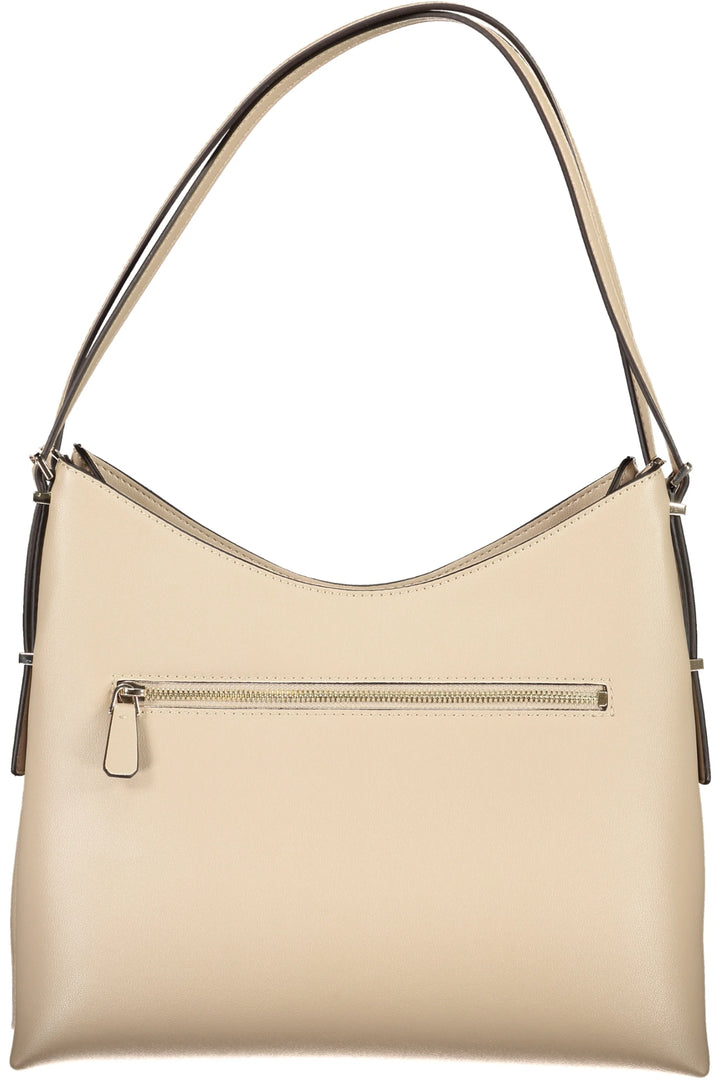 GUESS JEANS WOMEN&#39;S BEIGE BAG