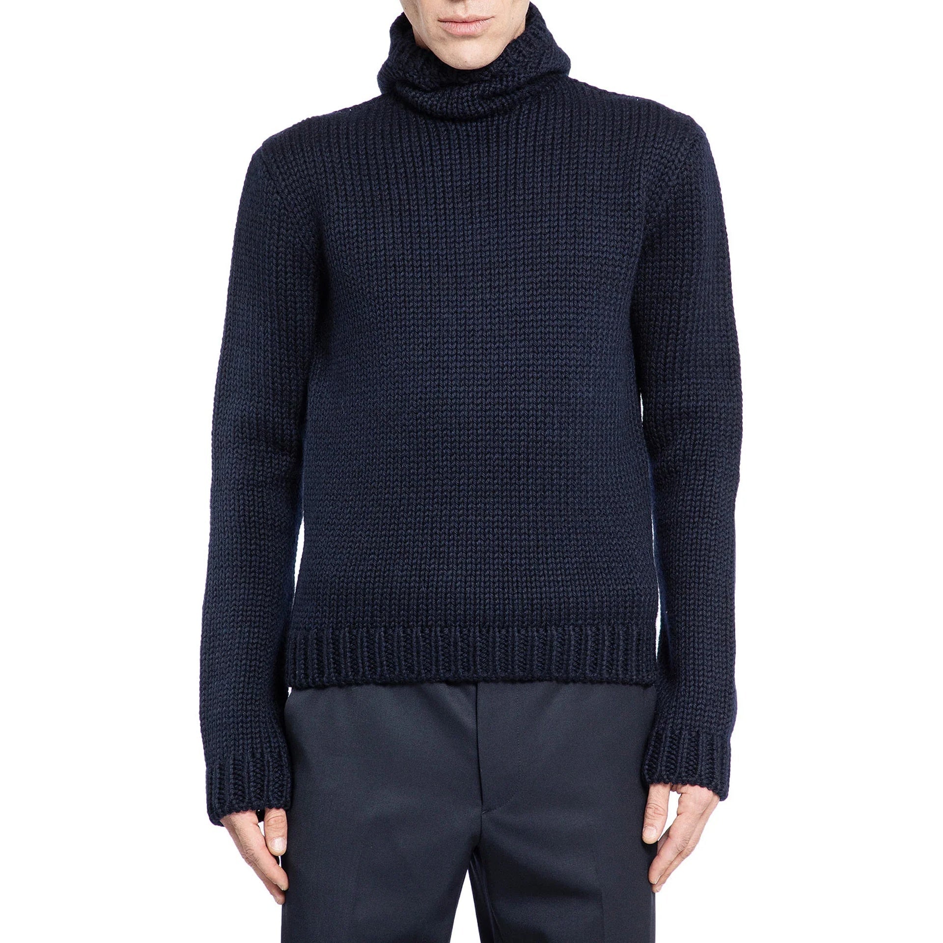 Prada Wool Hooded Sweater