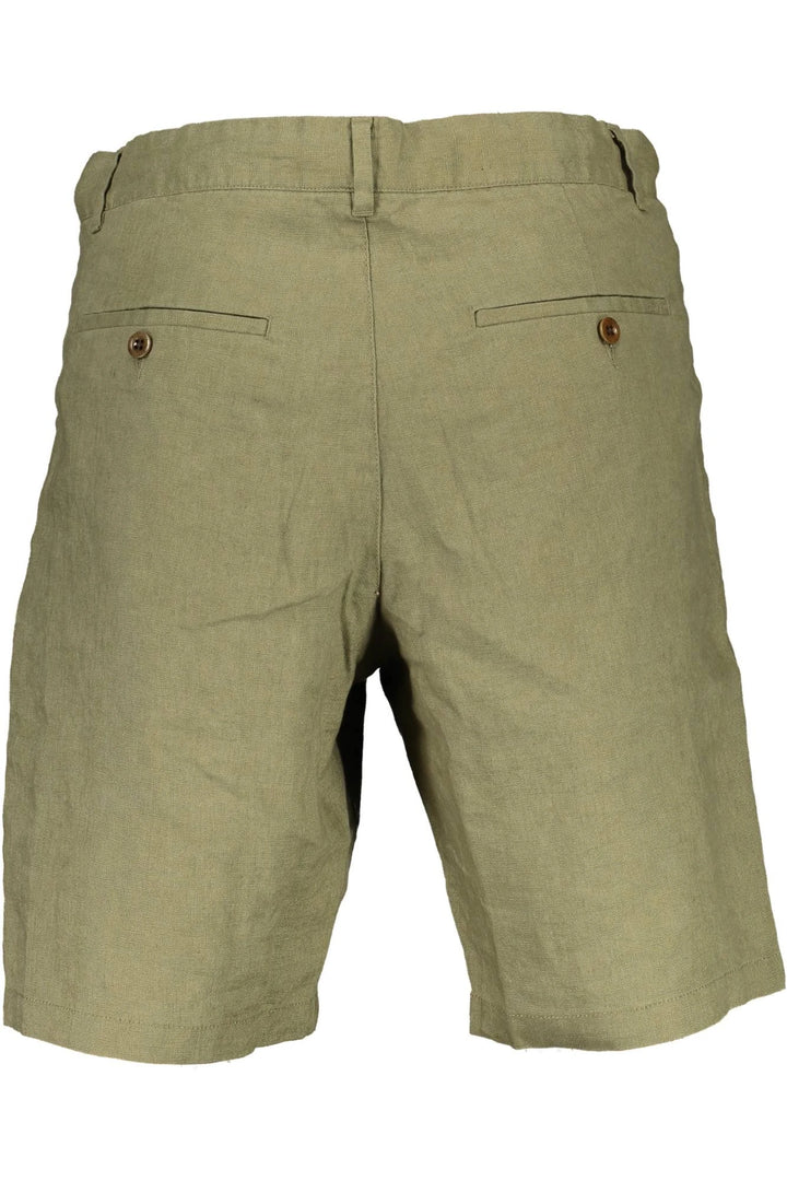 GANT GREEN MEN&#39;S BERMUDA TROUSERS