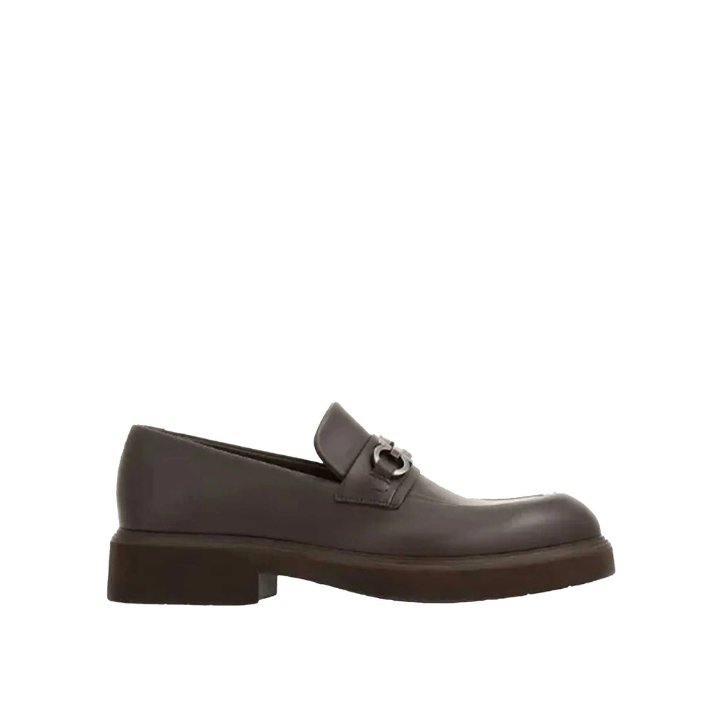 SALVATORE FERRAGAMO Fiorello Leather loafers