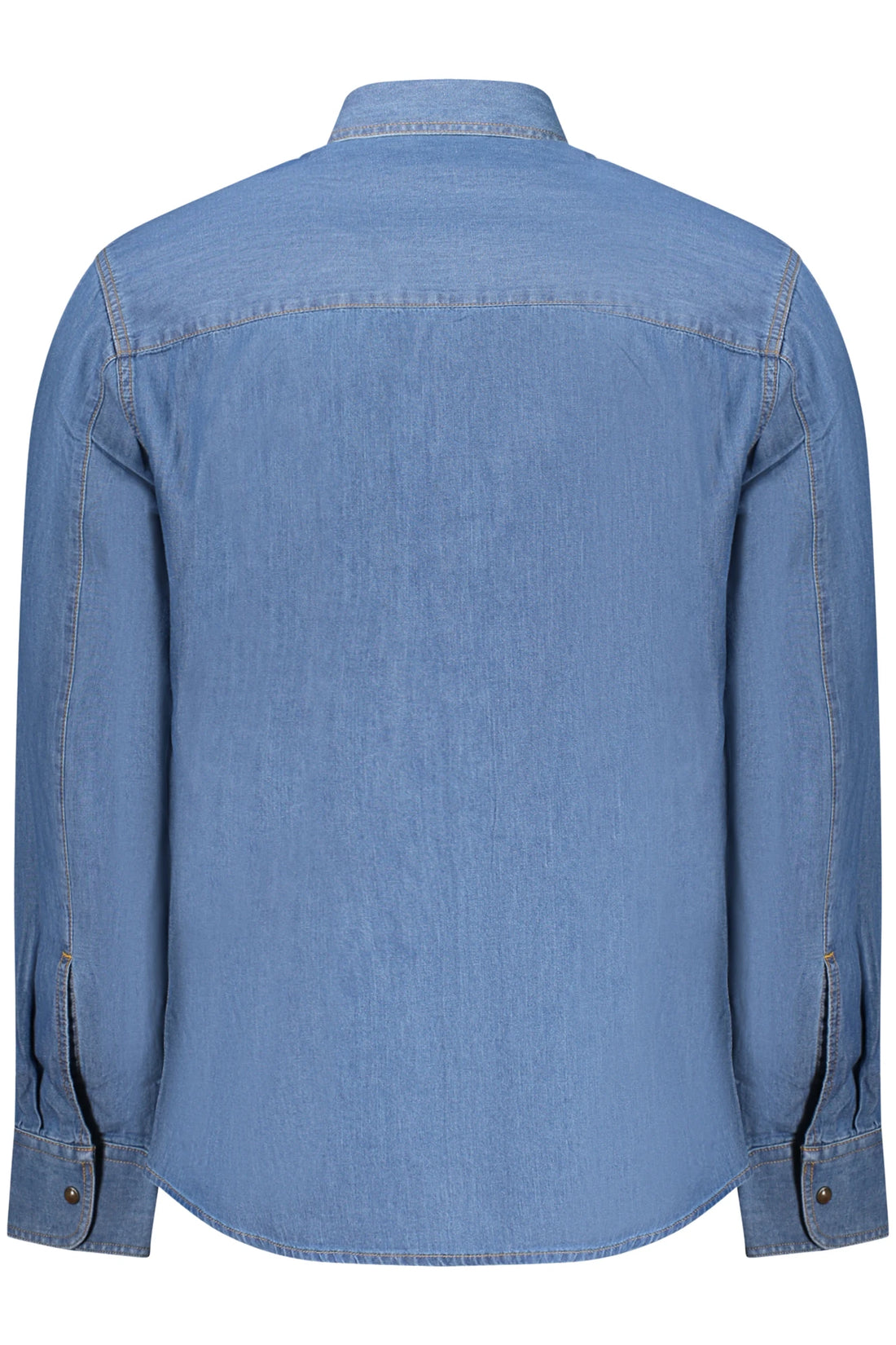 US GRAND MEN S BLUE LONG-SLEEVED SHIRT