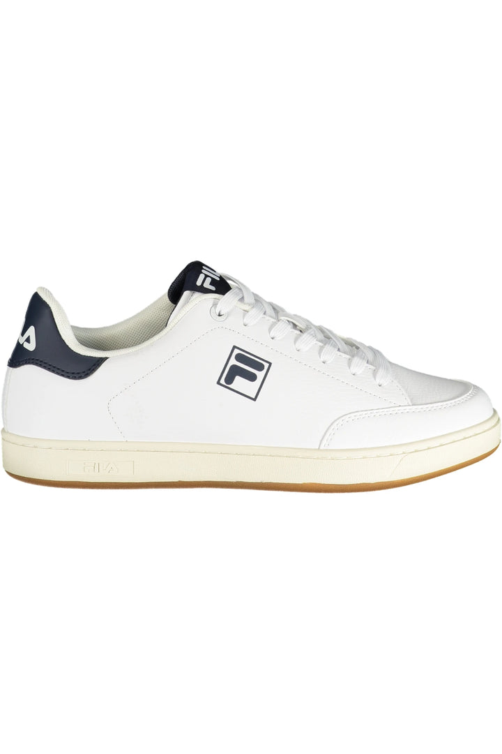 FILA MEN&#39;S WHITE SPORTS SHOES