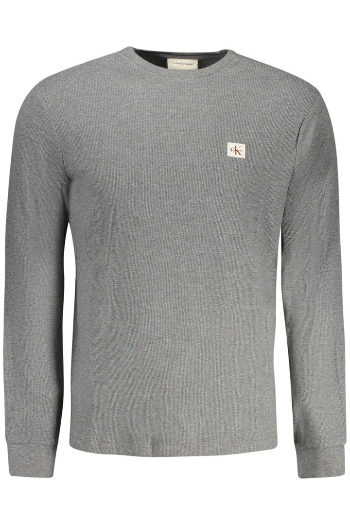 CALVIN KLEIN MEN&#39;S GREY SWEATER