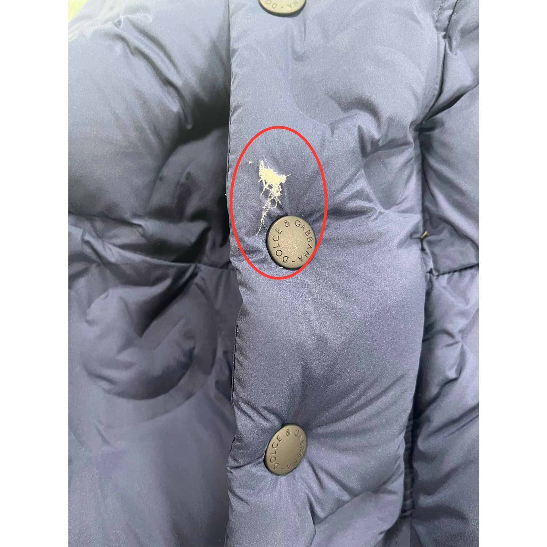 Dolce & Gabbana Quilted Nylon Jacket